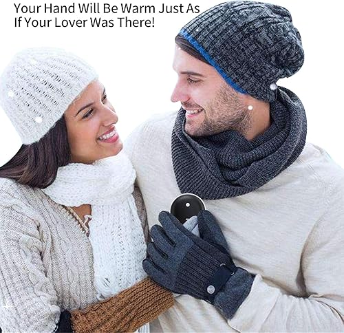 Miniatura 7 de Karecel Calentadores de manos recargables, paquete de 2, calentador de manos eléctrico de doble cara de 10400 mAh, calentador de manos portátil,