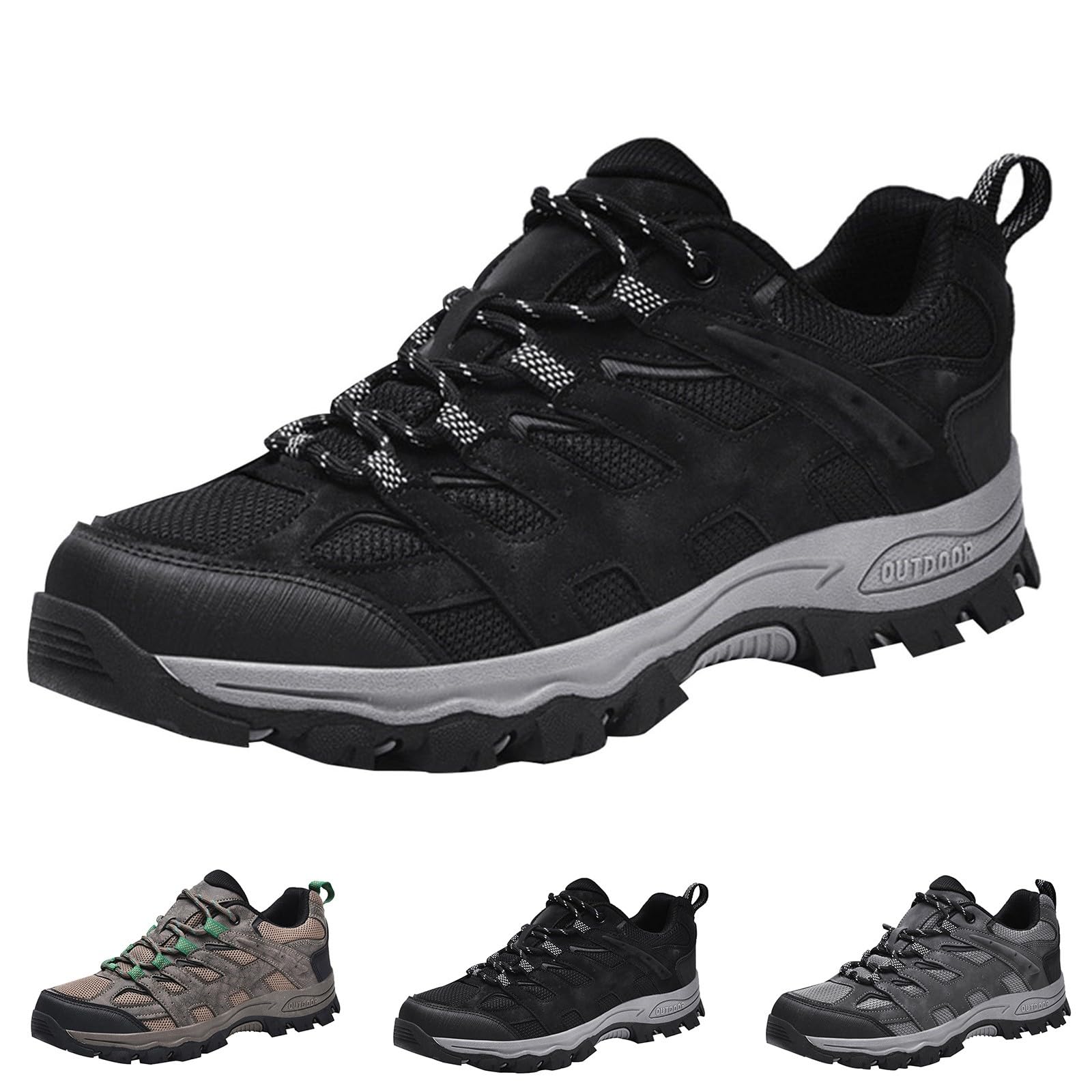 Scarpe da trekking da uomo, traspiranti, da trekking
