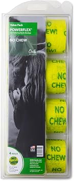 OVIK Health PowerFlex Equine Extra Strong Self-Adhering Bandage Wrap Wound Care, Compression & Support Bandage for Horses, Cows & Dogs No Chew, 4 inch, 4 Rolls (Resealable Case)