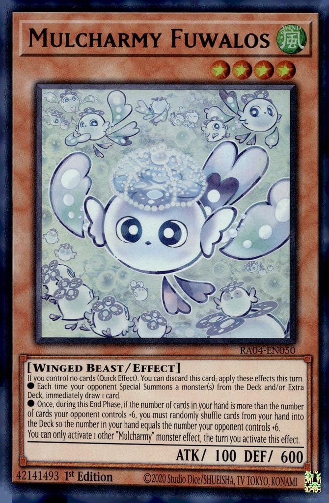 Mulcharmy Fuwalos (UR) - RA04-EN050 - Ultra Rare - 1st Edition