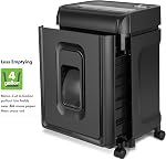 Aurora AU830MA High-Security 8-Sheet Micro-Cut Paper and Credit Card Shredder/ 20 Minutes/Security Level P-5