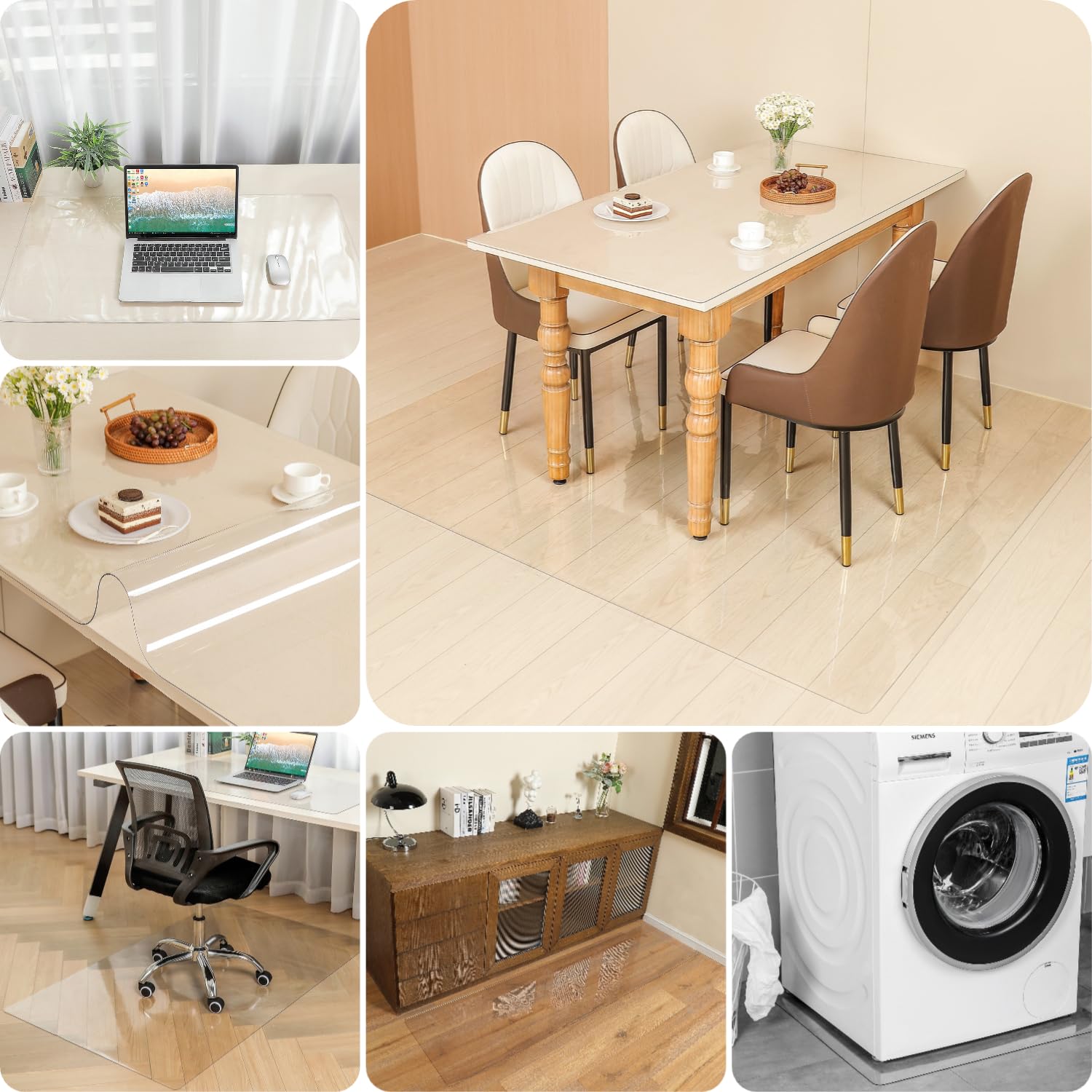 Amazon.co.jp: 冷蔵庫 マット 凹み防止 床保護シート60*65cm 厚