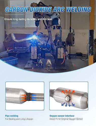 Vista 54 de Nilight Catalizador para Hyundai Accent 2012-2017/Hyundai Veloster 2012-2017/Kia Rio 2012-2014/Kia Soul 2012 2013 2014 2015 2016 (estándar EPA)