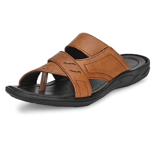 Centrino Men's Tan Thong Sandals