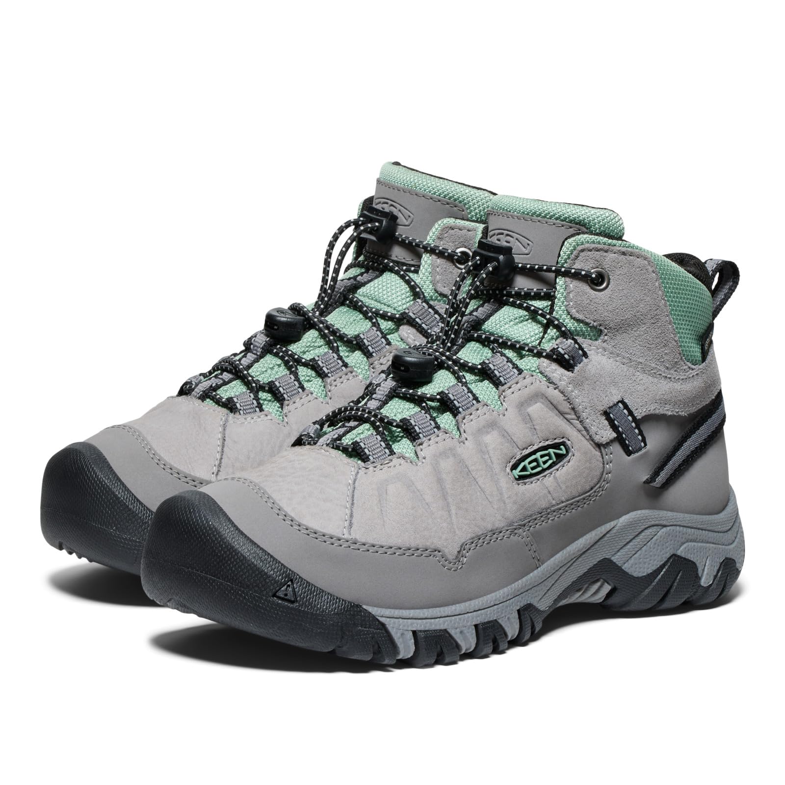 KEEN Unisex-Child Targhee 4 Mid Waterproof Hiking Boots