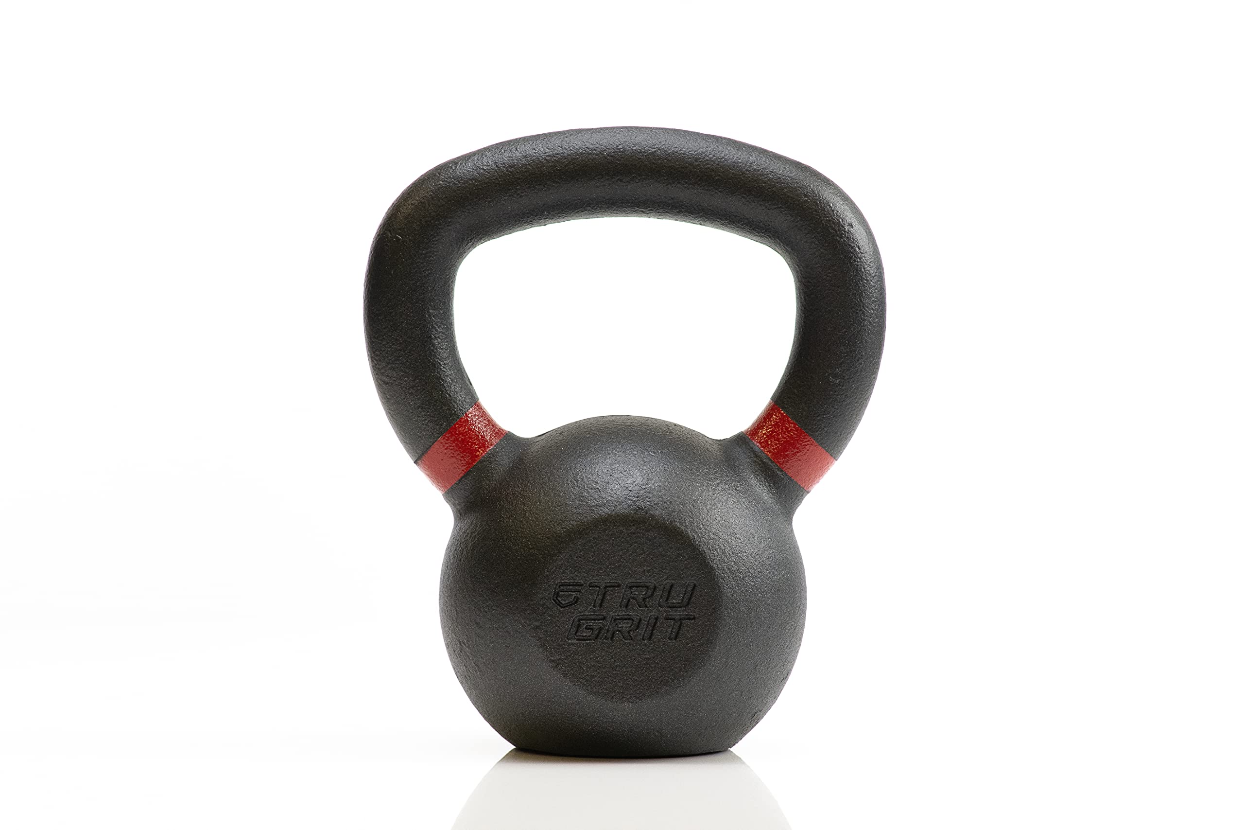 20 Pound Tru Grit Fitness Cast Iron Kettlebell Weights – Easy Grip Handle