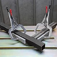 Vista 7 de Strong Hand Tools PR115S Alicates con abrazadera en C de bloqueo, 11 pulgadas, punta giratoria, profundidad de garganta 3-1/4 pulgadas, apertura