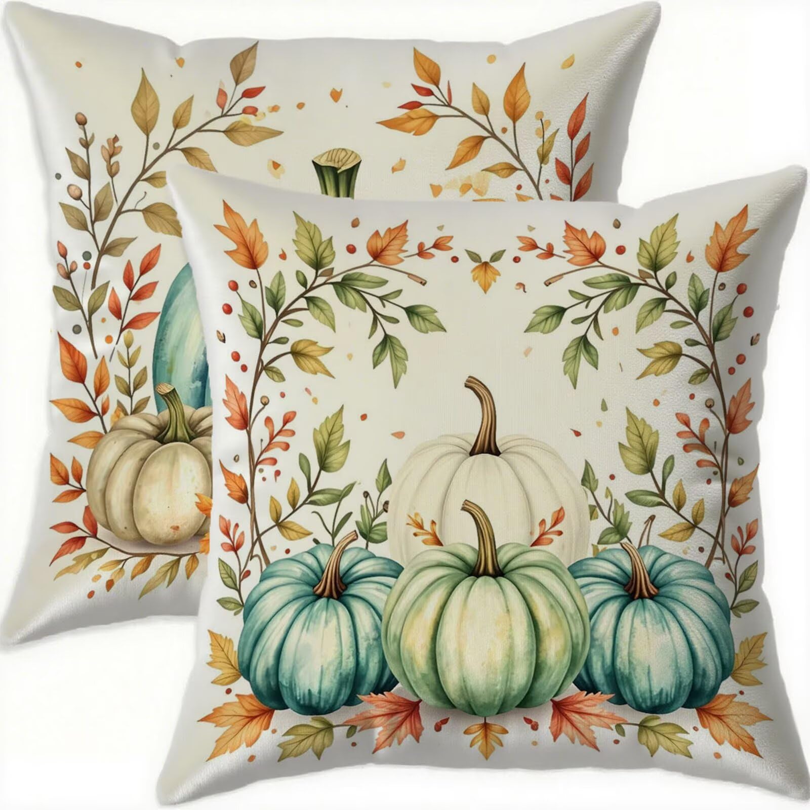 Housse coussin 70x70 taie oreiller velours canape balcon lot de 2