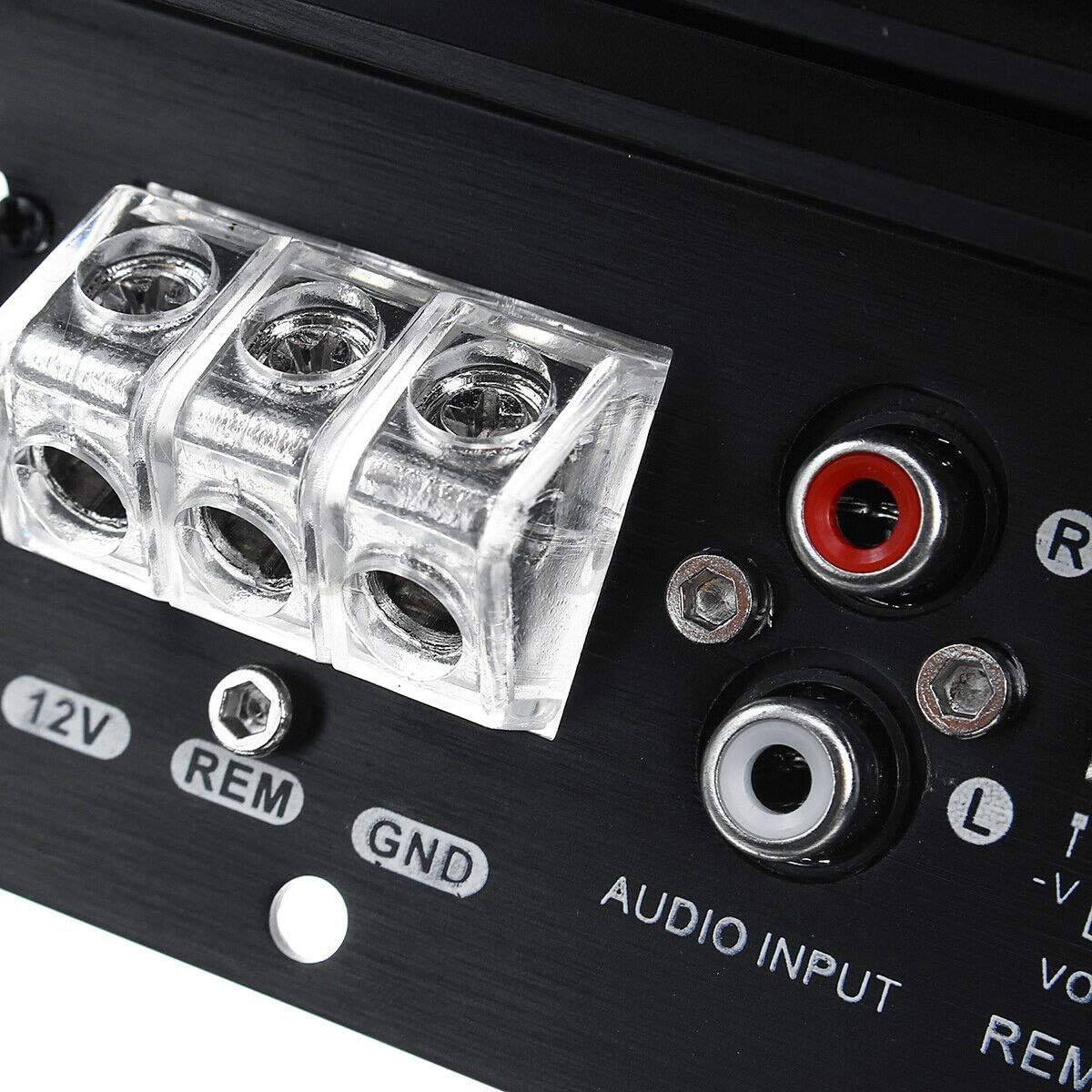 12V 1000W Car Audio High Power Amplifier Amp Board Powerful Subwoofer Bass Amp PA-80D, black, 500036606