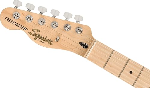 Miniatura 6 de Squier Affinity Series Telecaster - Guitarra eléctrica, con 2 años de garantía, rubio caramelo, diapasón de arce, zurdo