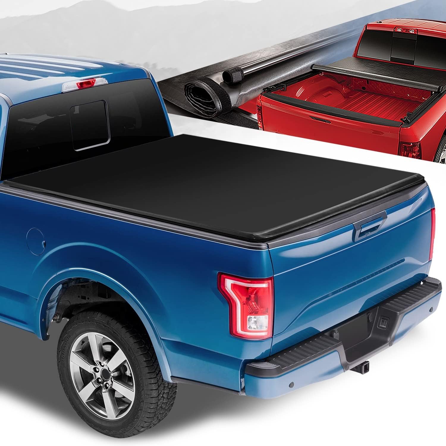 Auto Dynasty 5.5ft Ford F-150 Roll-up Tonneau Cover