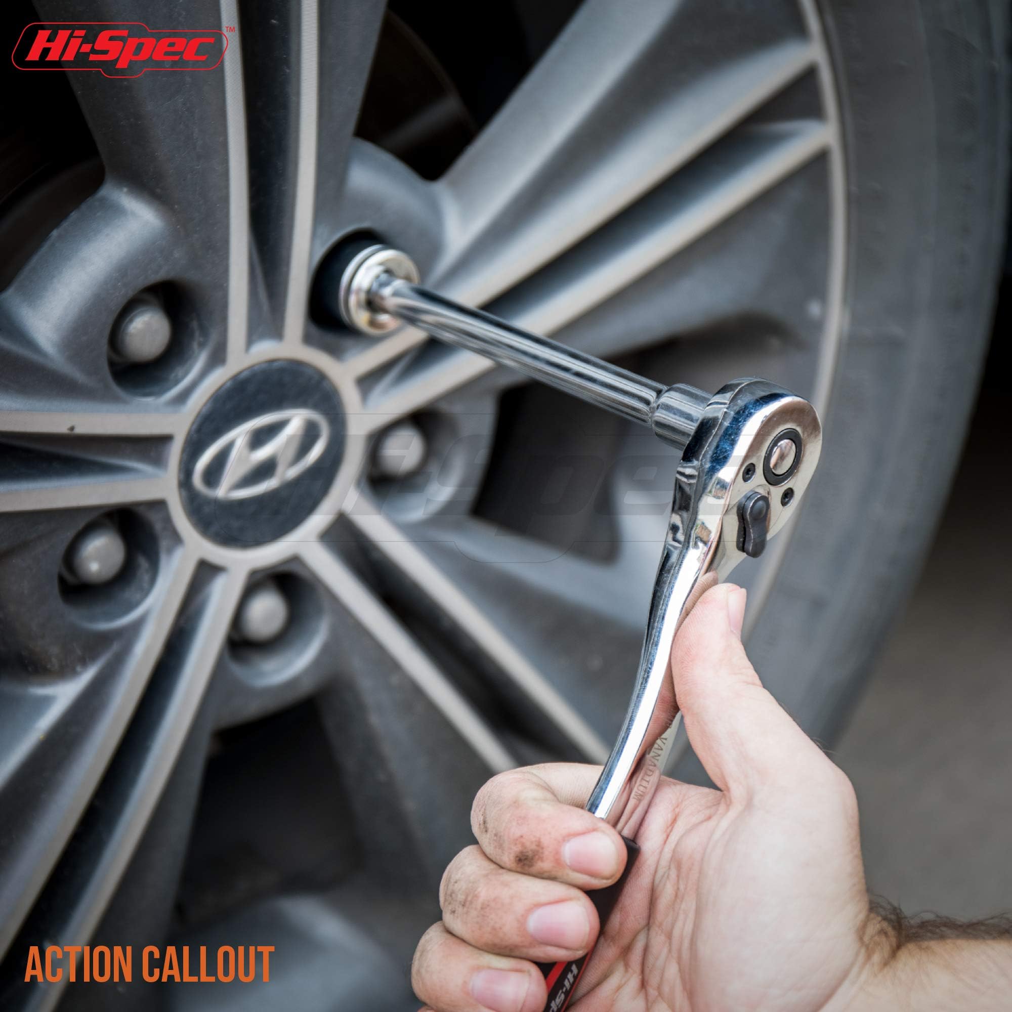 Hi-Spec Malette Outils 67 Pièces – Caisse à Outils Mécanique Automobile Complète avec Outillage, Mécanique Automobile et Kit de Bricolage Garage