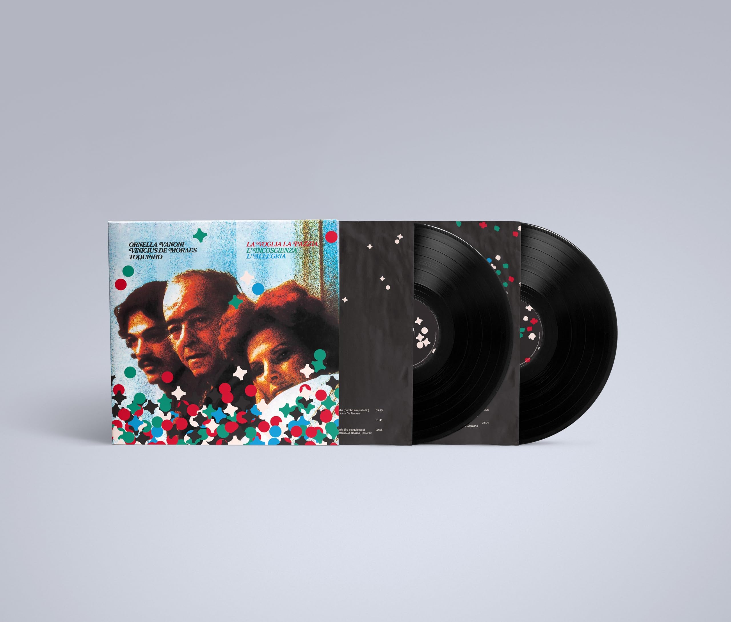 LA VOGLIA LA PAZZIA L’INCOSCIENZA L’ALLEGRIA - 50° ANNIVERSARIO 2 LP Limited Edition - (Originale & inedito + Book + Poster + Sticker)