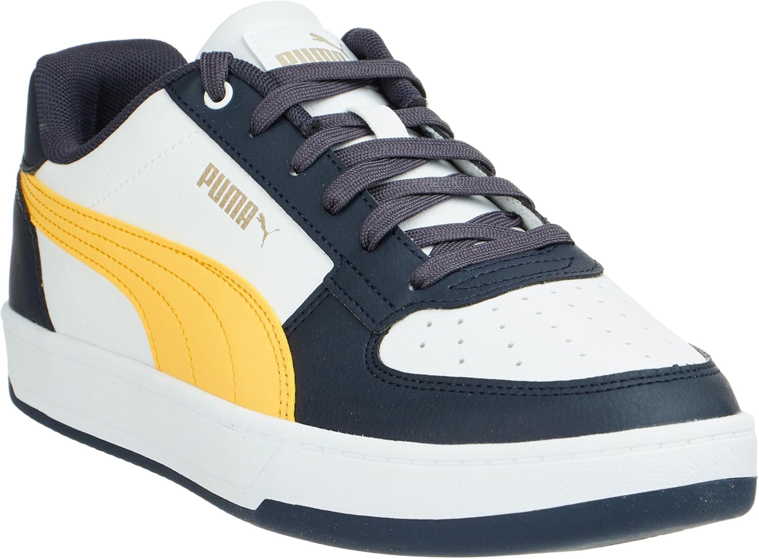 PUMA Men's Caven 2.0 New Navy/Sunny Yellow/White - US 8 M - Image 3