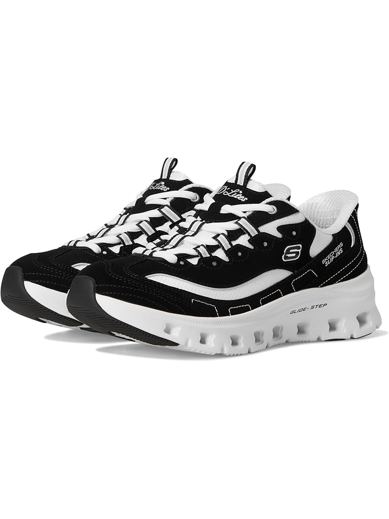 Black SKECHERS Glide-Step Pro Heritage Classic Hands Free Slip-Ins