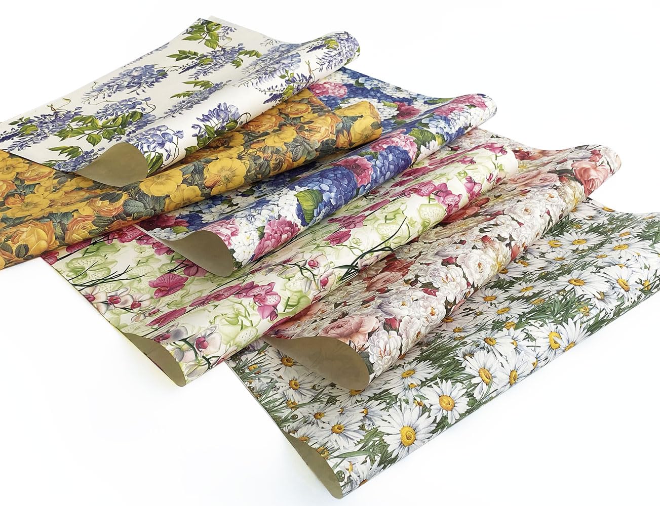 Carta Da Regalo Tassotti - Set 6 Fogli 50x70cm Per Decoupage, Origami E Legatoria - Foto 2