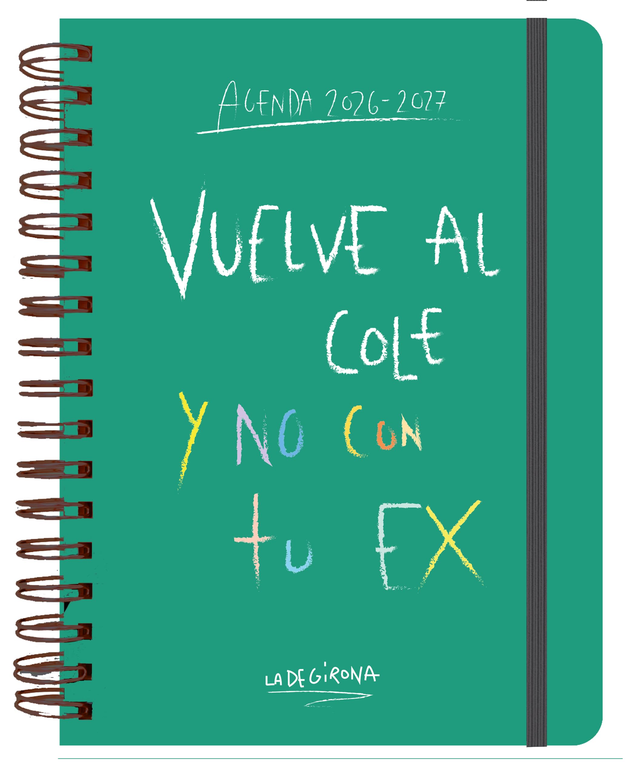 Agenda escolar semanal 2026-2027 La de Girona (TANTANFAN)