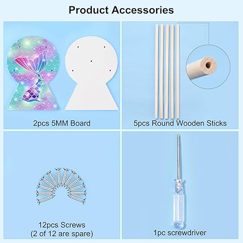 Miniatura 4 de Basumee Soporte para la diadema, accesorios para el cabello, organizador de diadema para niñas, diadema para el cabello, diadema para niñas,