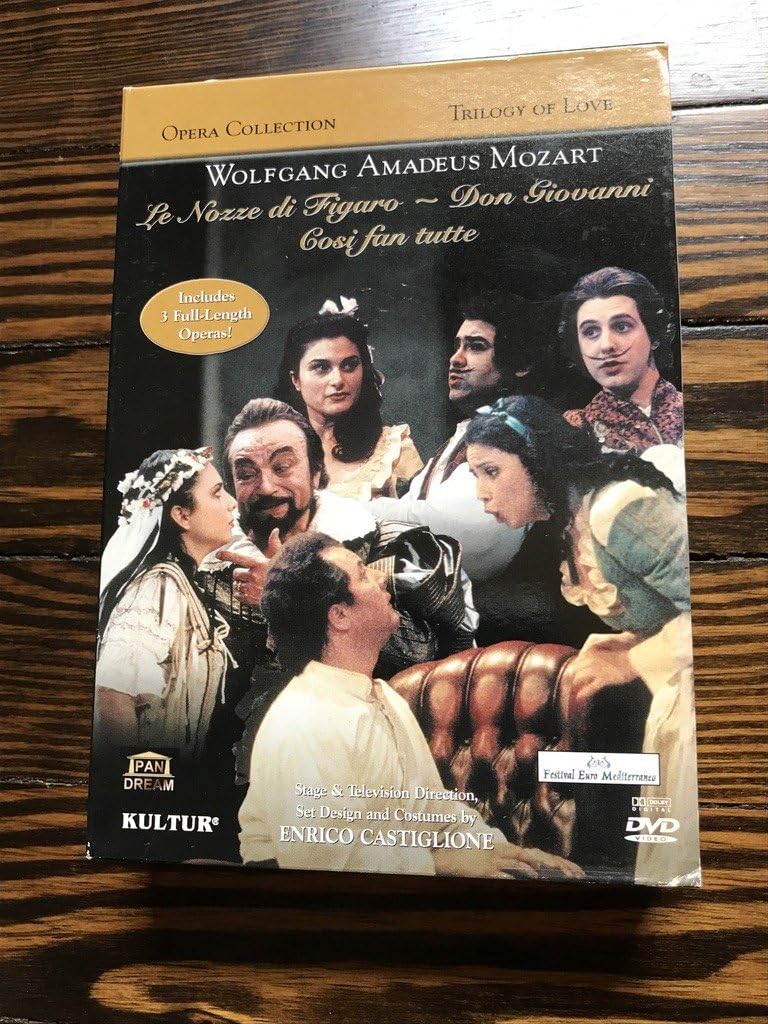 Trilogy of Love - Cosi fan Tutte, Don Giovanni, Le Nozze di Figaro / Bruson, Gasdia, Panerai, Scalchi, Grimaldi, Fardilha, de Peppo, Novaro, Monti, Martinez, Teatro Argentina - Rome