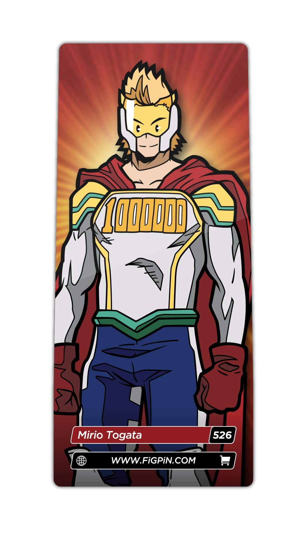 FiGPiN Classic: My Hero Academia- Mirio Togata [Hero Costume] #526
