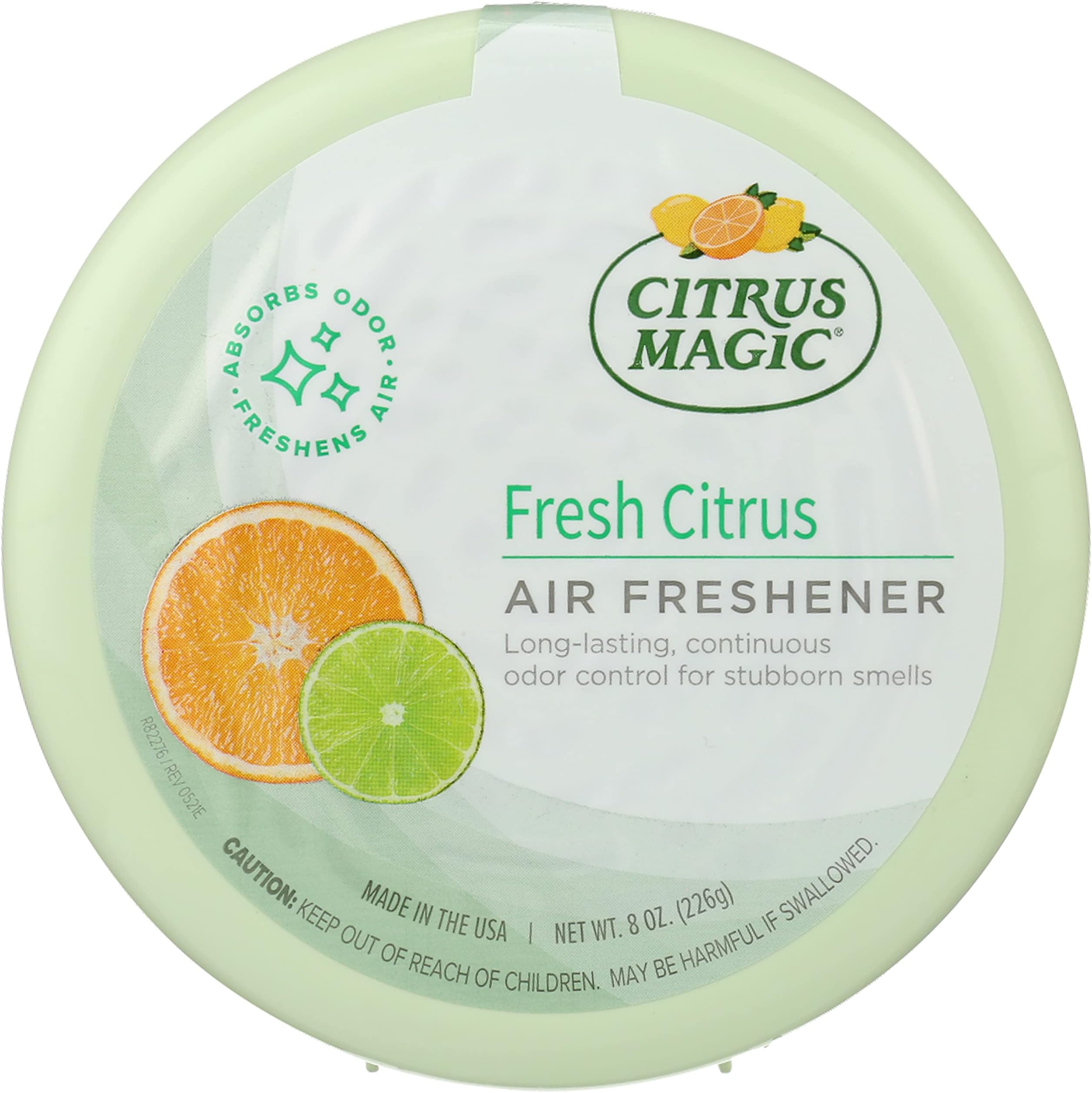 Odor Absorbing Solid Air Freshener, Fresh Citrus, 8-Ounce, Pack of 1