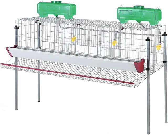 Jaula Gallina Ponedora Copele 30703 3 Departamentos para 15 Gallinas