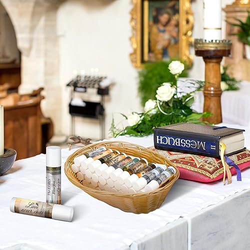 Miniatura 6 de Dansib 50 unidades de regalo cristiano para mujeres, bálsamo labial religioso a granel, versículo bíblico religioso, recuerdos de fiesta, bálsamo