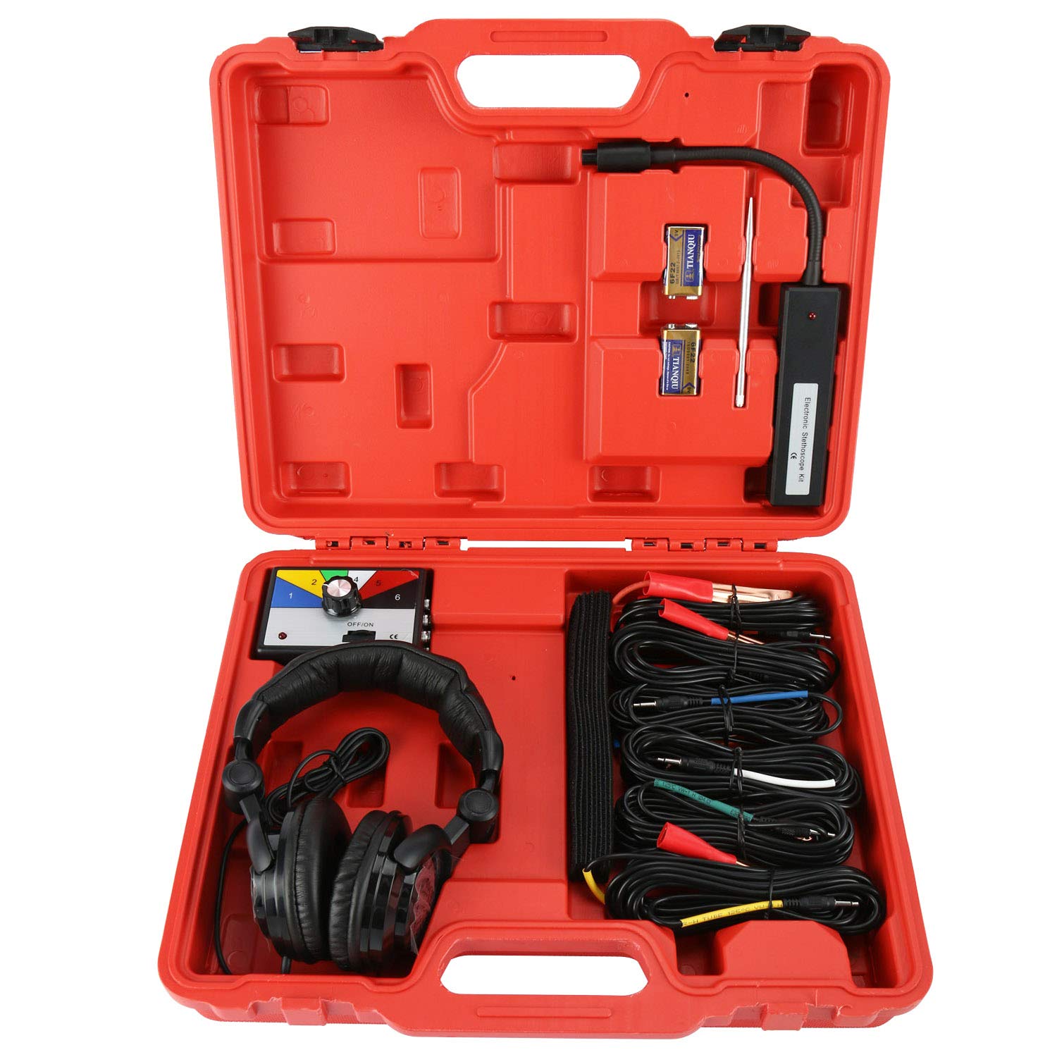 8milelake Electronic Stethoscope Kit Find Engine Noise diagnosis Scope