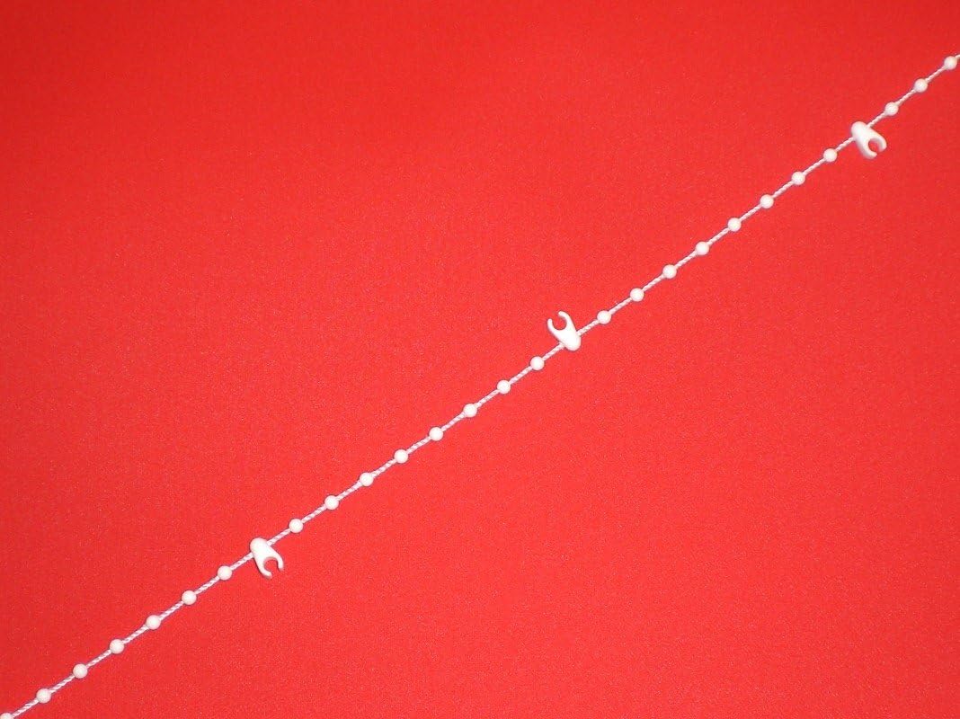 3.5" (89mm) WHITE Bottom Chain Vertical Blind PARTS/SPARES Free P&P