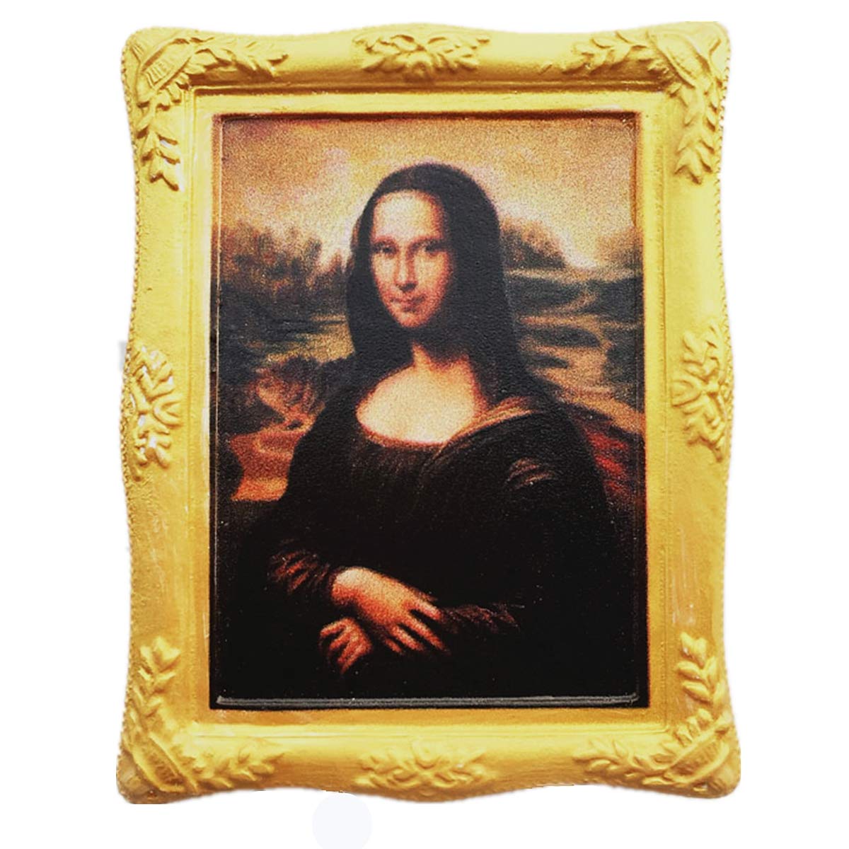 モナリザ 無垢木製フレーム肖像画55×73 【公式通販】