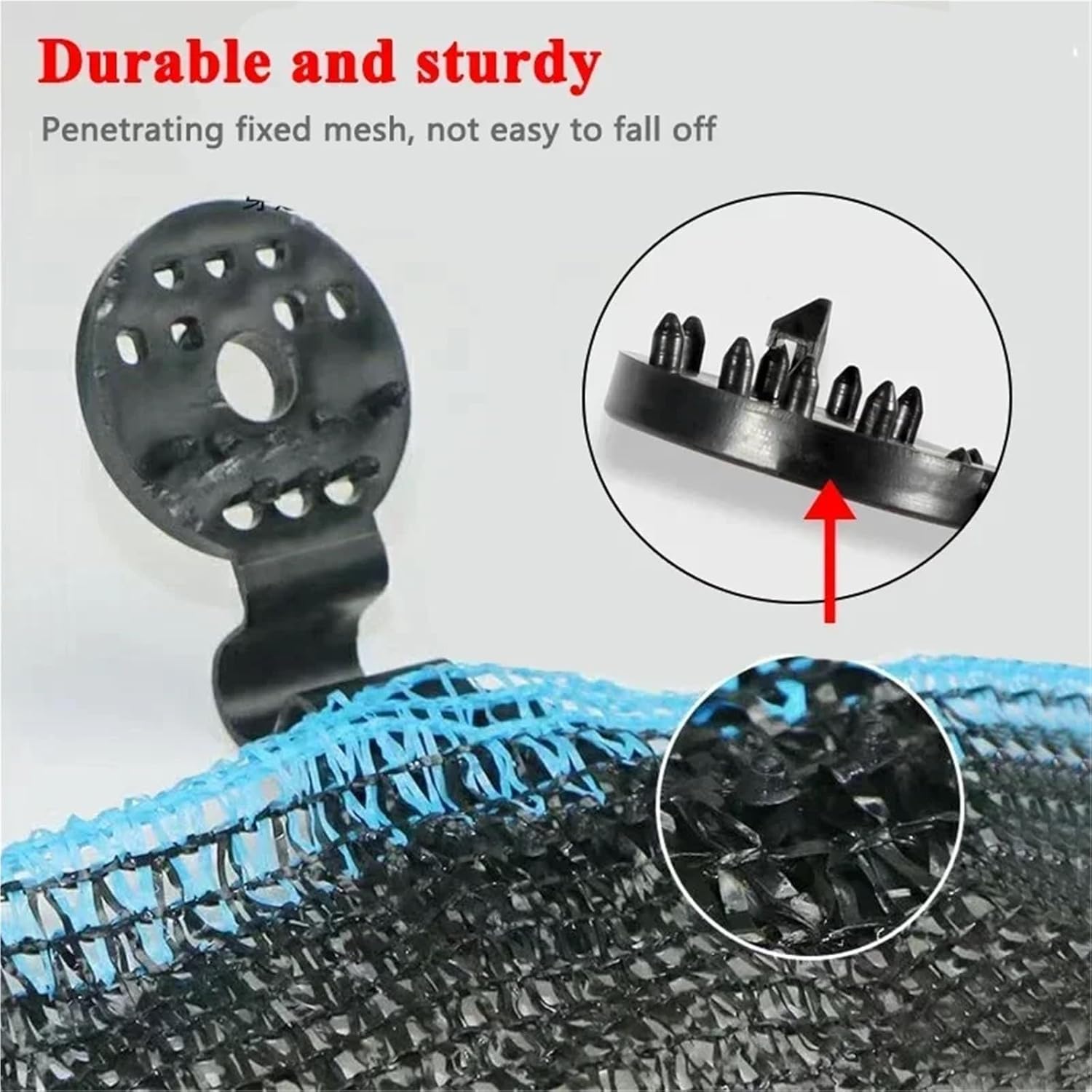 Shade Cloth Clips 150pcs Shade Cloth Clip Fabric Clamps Grommets For Net Mesh Cover Sunblock In Garden Backyard Greenhouse for Garden Patio Awning Mesh Fabric
