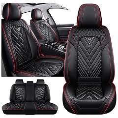 Car Seat Covers for Nissan Titan 2004-2025 Waterproof Nappa Leather Car Seat Protector Comfortable and Anti-Slip Car Seat