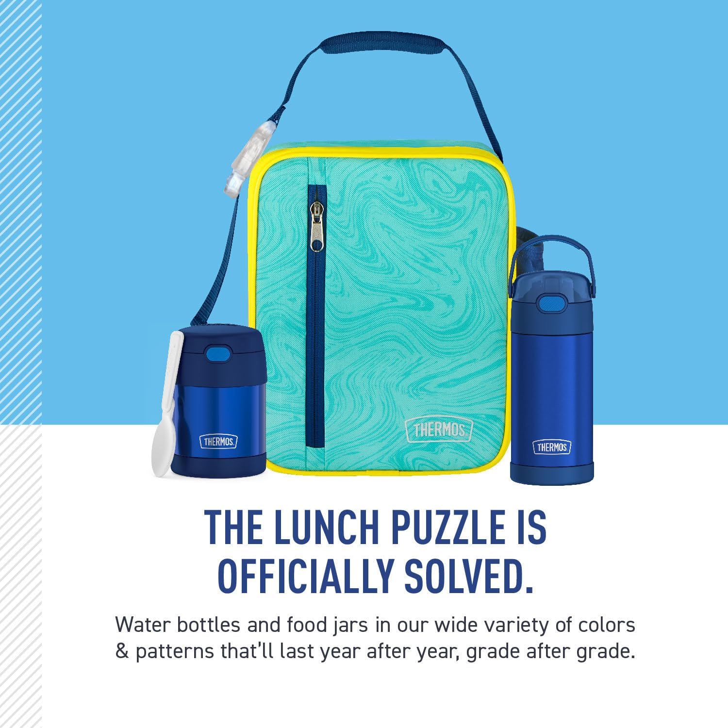 Thermos Kids Soft Lunch Box Upright