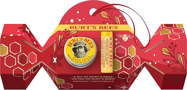 Burt's Bees Gift Set, Beeswax Lip Balm And Hand Salve In A Cracker, A Bit Of Burt's Bees