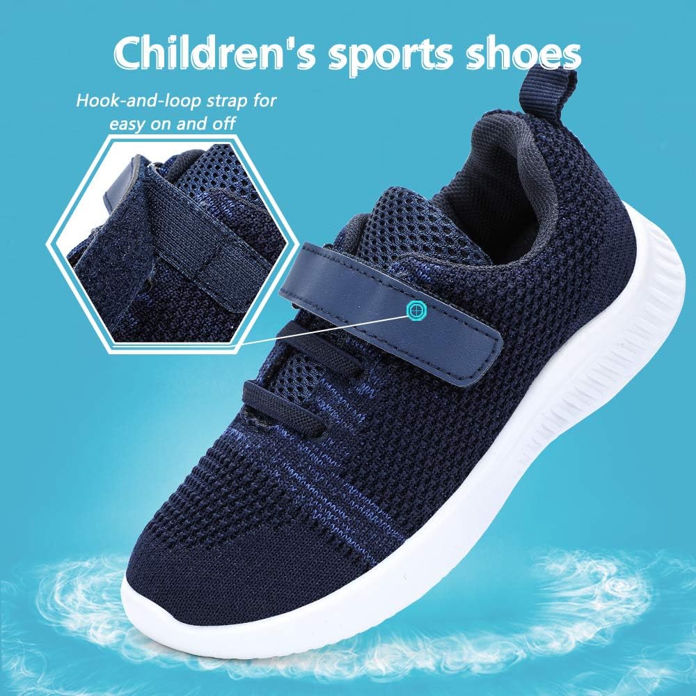 nerteo Toddler/Little Kid Boys Girls Shoes Running/Walking Sports Sneakers - Image 5
