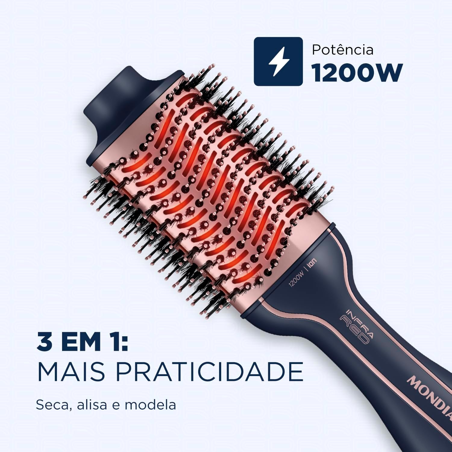 Escova Secadora InfraRed Mondial ES-01-IR: Review Testado por 7 dias