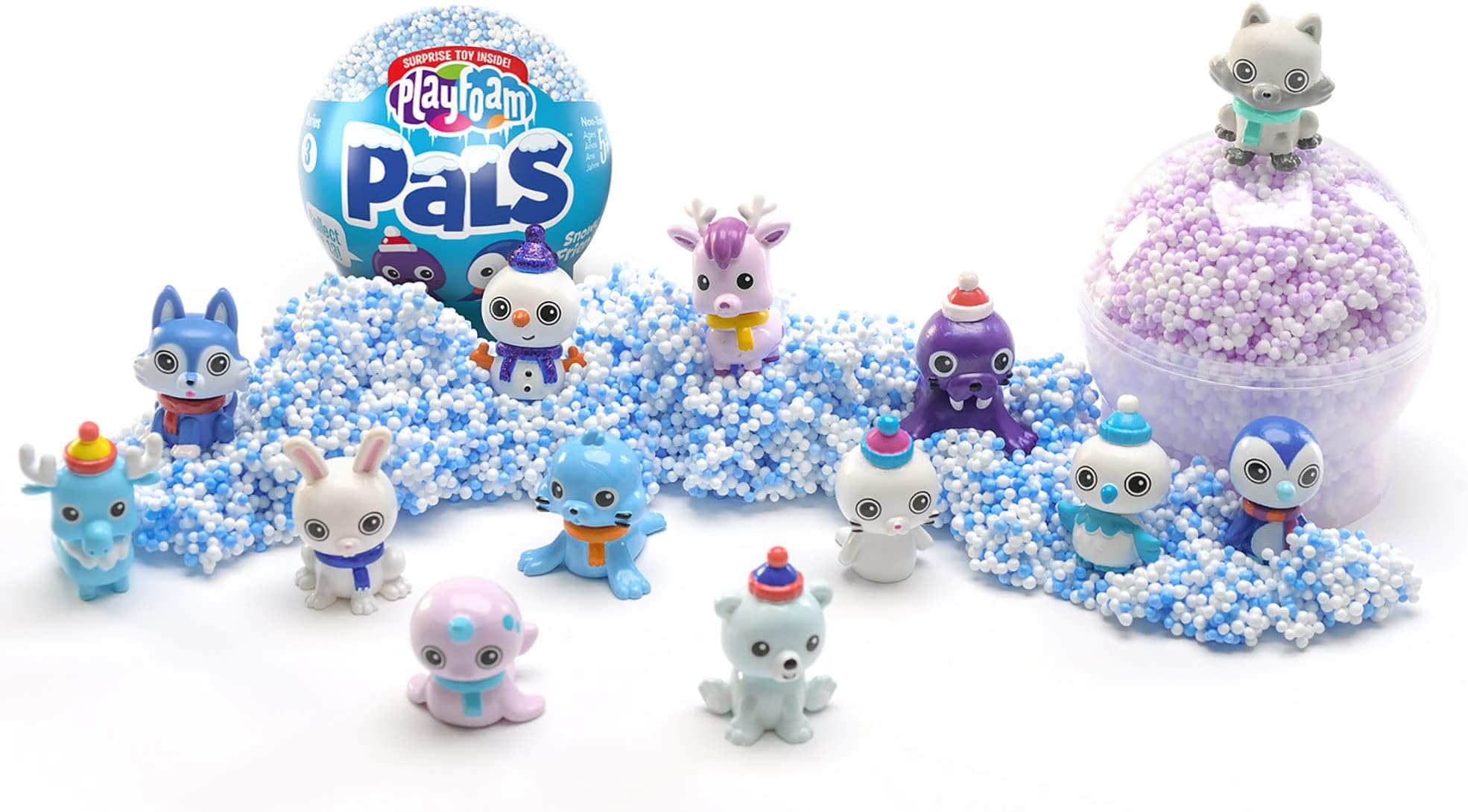 Playfoam Pals Snowy Friends 6-Pack