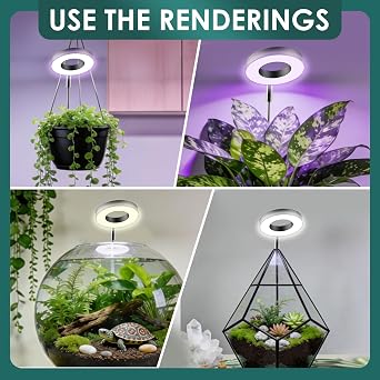 Grow Lights for Indoor Plants for Seedlings, Herbs, Succulents, Terrarium [Energy Class A]