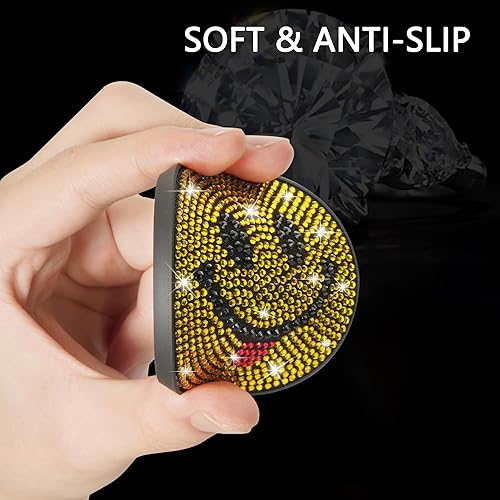 Miniatura 4 de Posavasos para automóvil, bonitos portavasos para automóvil, accesorios de automóvil brillantes para mujer, hechos a mano con diamantes de