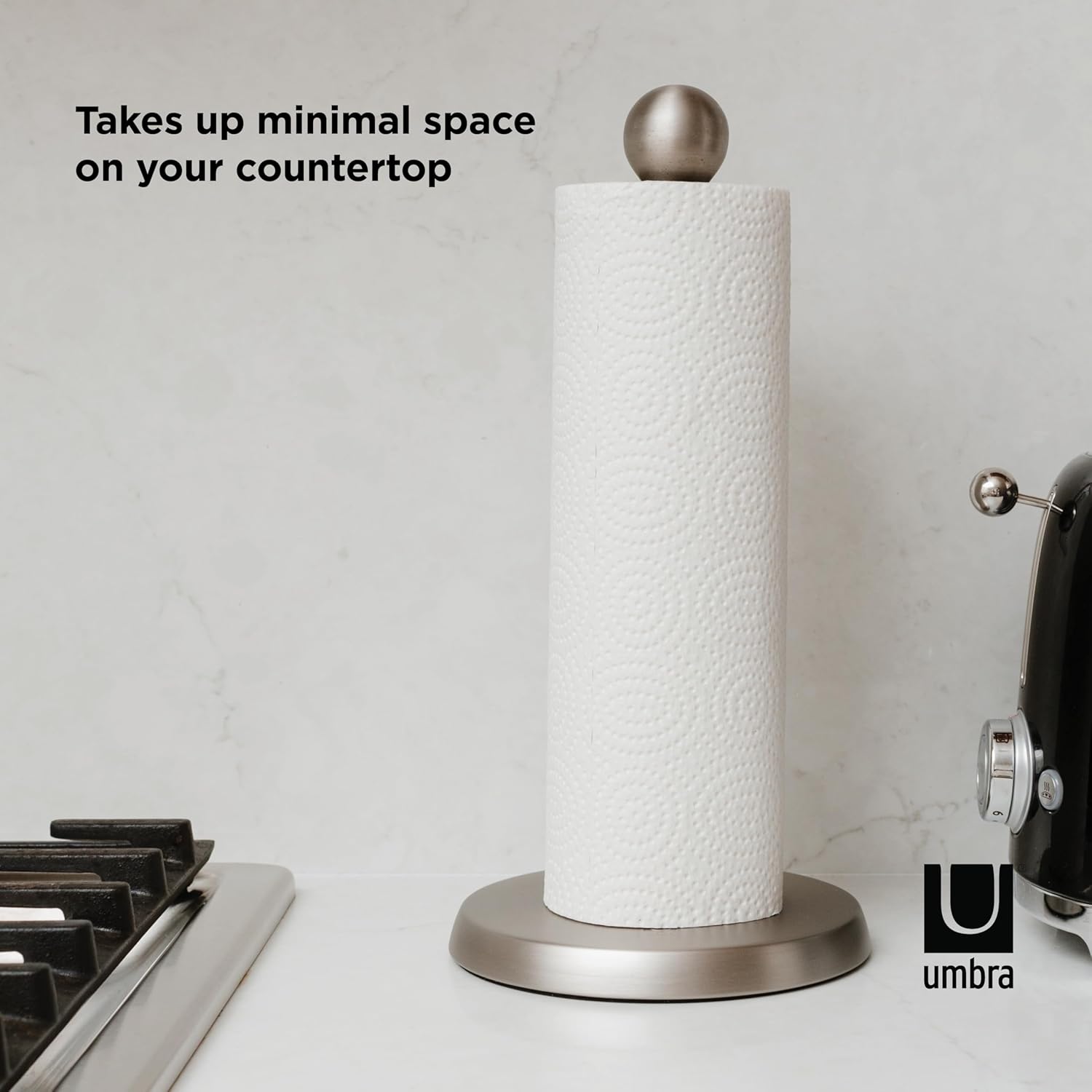 Umbra Teardrop Paper Towel Holder, Nickel