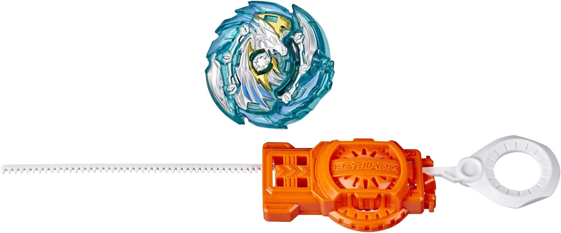 Bey Blade Burst Rise Hypersphere Harmony Pegasus P5 Starter Pack - Stamina Type Battling Top Toy and Right/Left-Spin Launcher, Ages 8 and Up