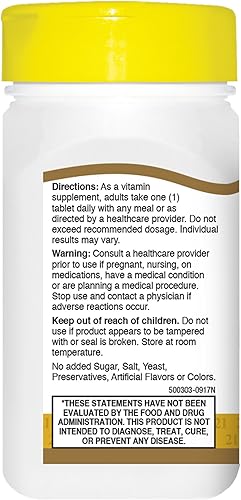 Miniatura 4 de 21st Century B-50 Complex Comprimidos de liberación prolongada, 60 unidades (paquete de 2)
