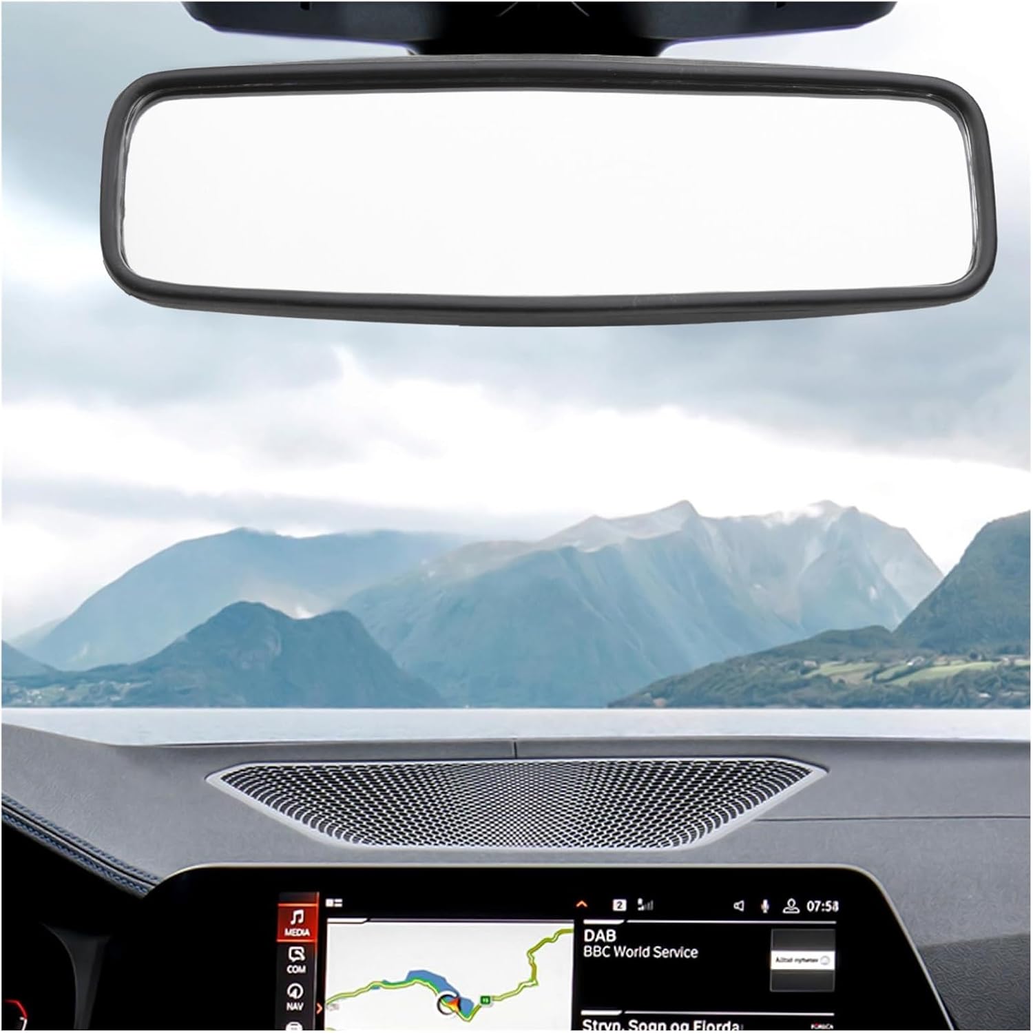 BEUTEE Interior Rear View Mirror Compatible WithNEW Automotive Interior Supplies