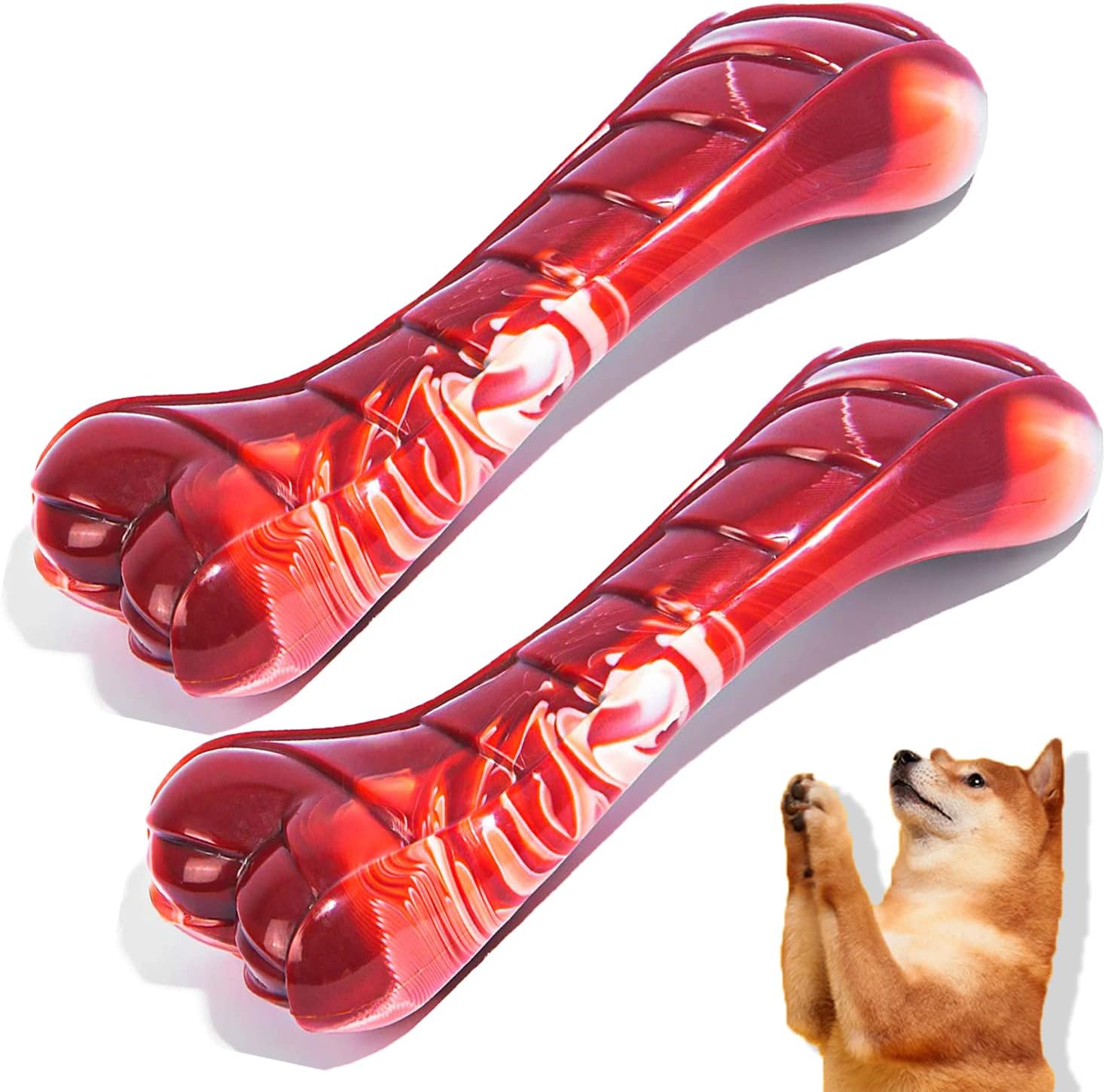 Dog Toys for Aggressive Chewers, Indestructible Durable Dog Chew Toys