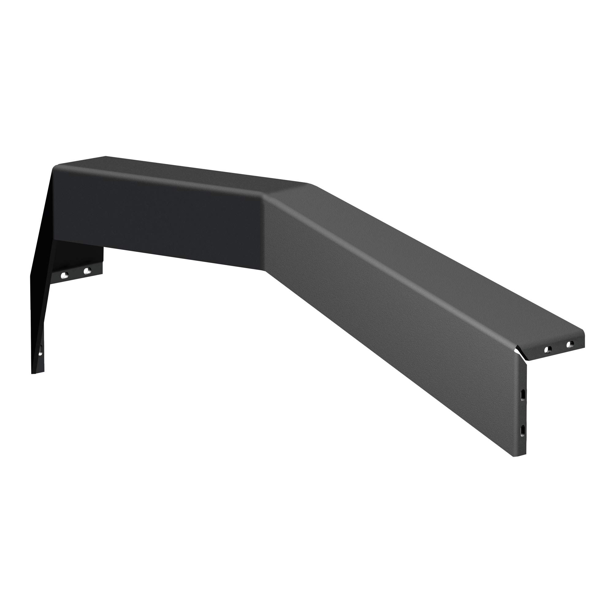 ARIES 2156050 TrailCrusher Black Steel Bumper Brush Guard, Select Jeep Wrangler, Gladiator