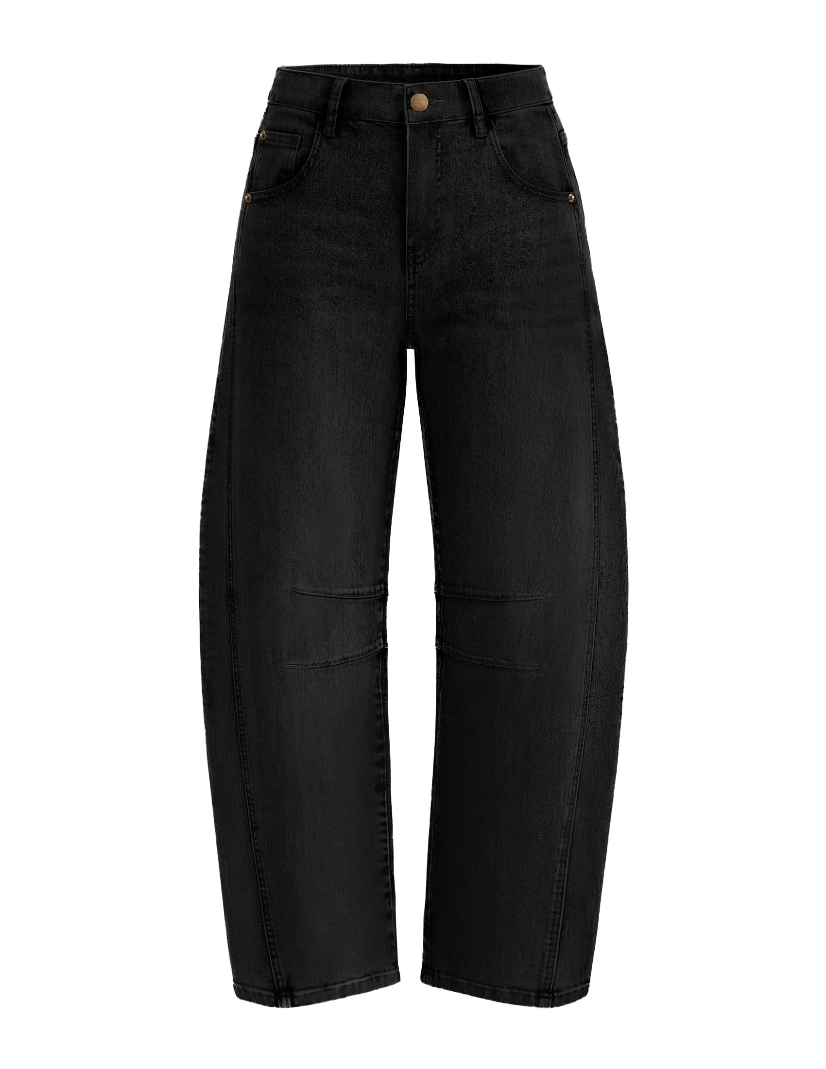 ZISICA Womens Barrel Jeans