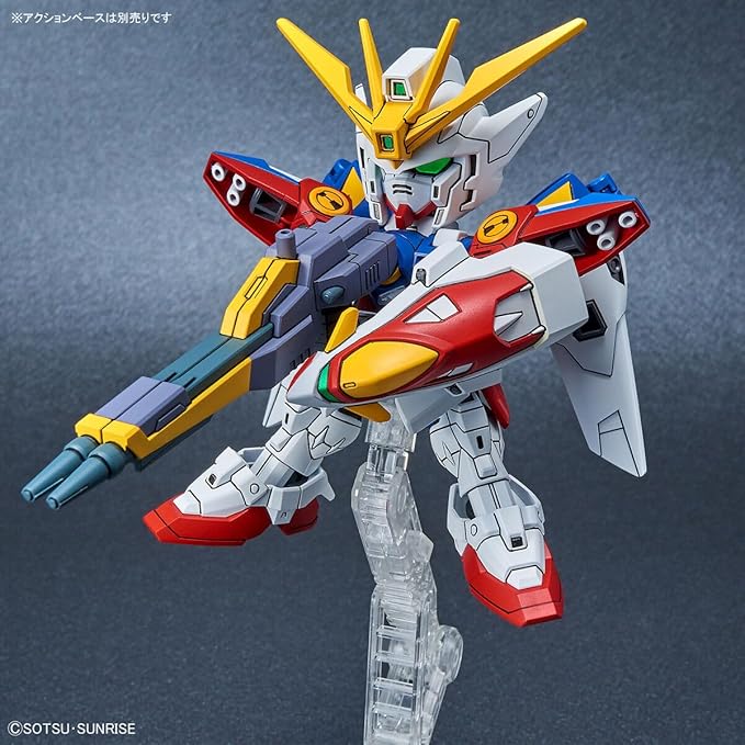 Bandai Hobby Gundam Wing SD Wing Gundam Zero Modelo a Escala miniatura 4