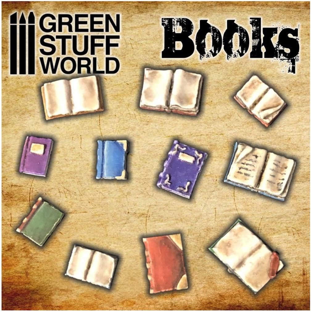 Green Staff World Thick Cover Book Miniature Accessories GSWD-2012