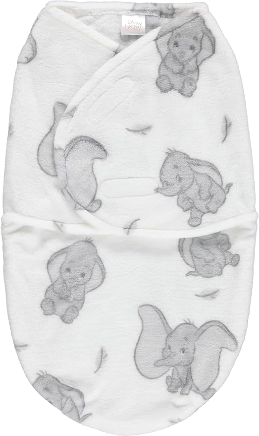 Disney Dumbo Single Ply Baby Swaddle Sack, Easy Wrap