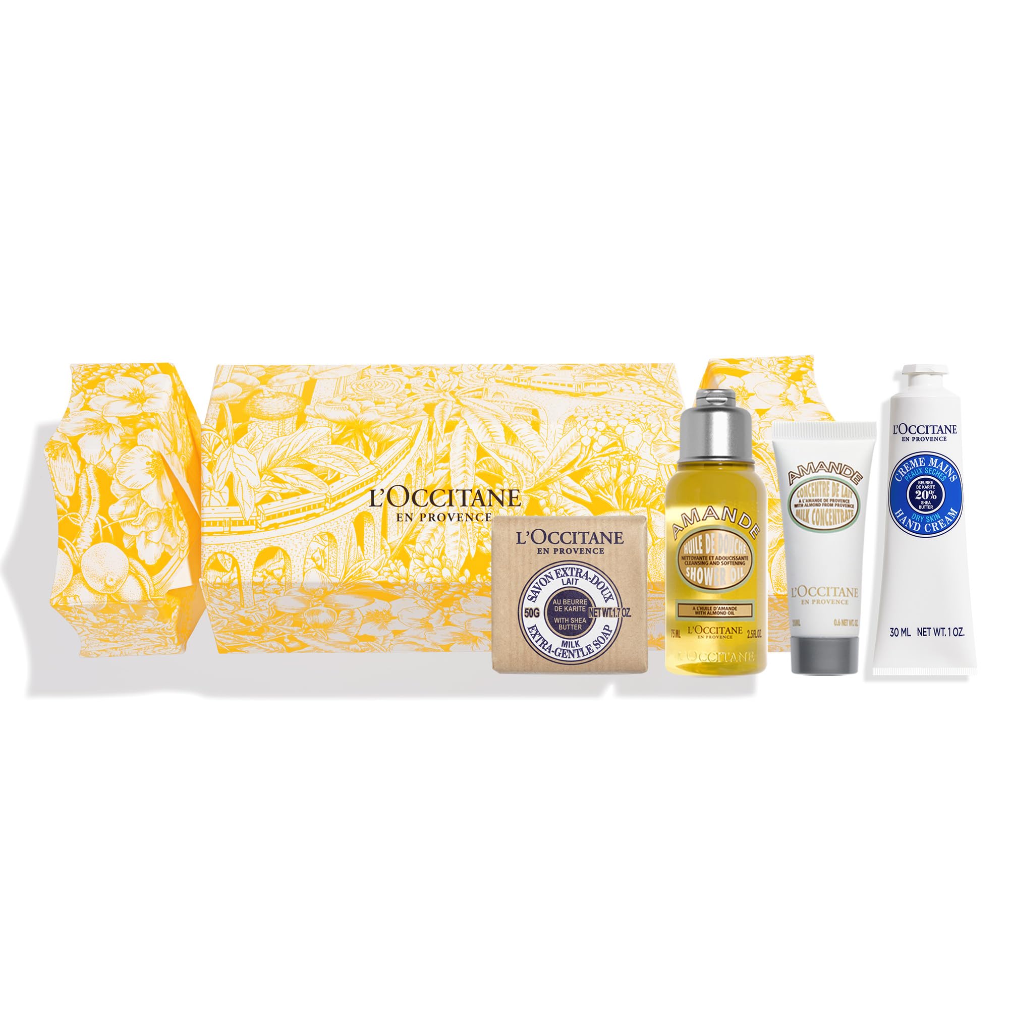 Delicious Hand & Body Premium Cracker | Vegan & 96% Readily Biodegradable | Premium & Clean Beauty Bath & Body Gift Set for All Skin Types